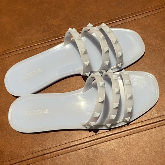 Soda studded slides! 💙🦋🐬 - Picture 3 of 4